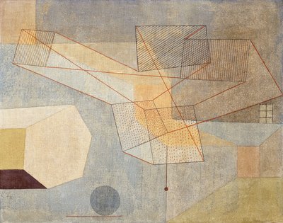 滑空; スライディング 作： Paul Klee