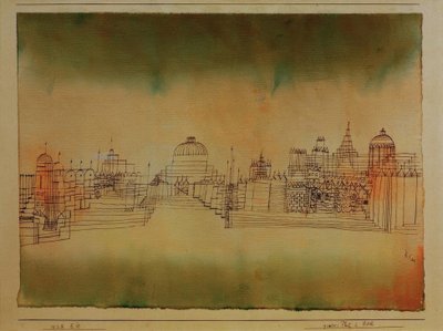 BORの大きな場所 作： Paul Klee
