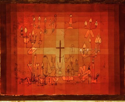ヘウスリケスのレクイエム 作： Paul Klee