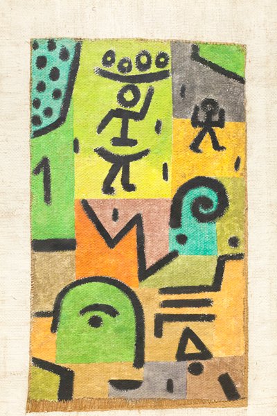 colheita de limões 作： Paul Klee