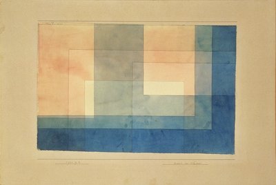 ハウス オン ザ ウォーター 作： Paul Klee