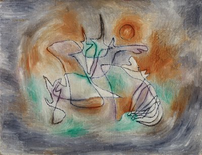 ハウリング・ドッグ 作： Paul Klee