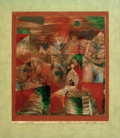 山の小屋 作： Paul Klee