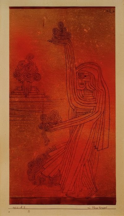 フローラ神殿 作： Paul Klee