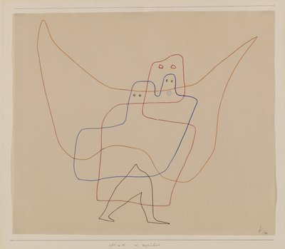 エンジェルスケア、1931年。 作： Paul Klee