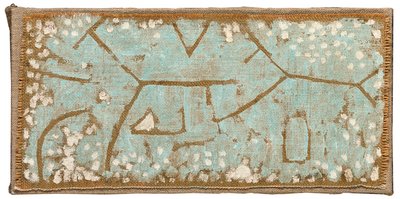 Em flor; Em Azul 作： Paul Klee
