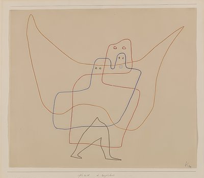 英語の小屋。 1931 作： Paul Klee