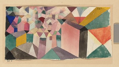 都市への洞察; 都市への洞察 作： Paul Klee