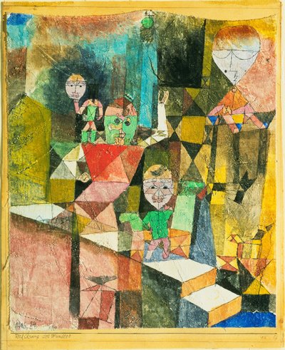 ミラクルのミラクルプレゼンテーションの紹介、1916年。 作： Paul Klee