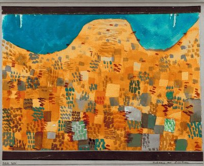 シチリアからの音 作： Paul Klee