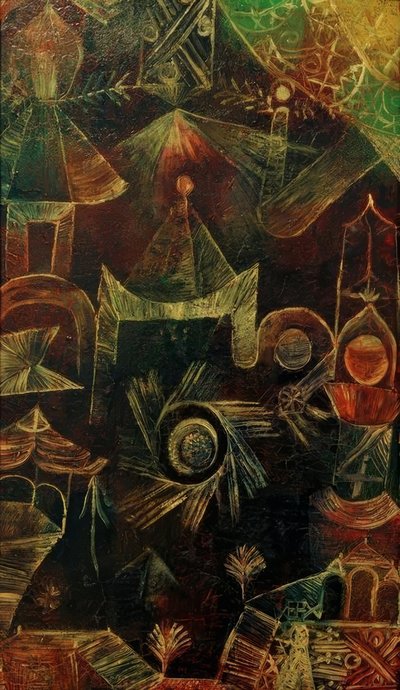 コズミックアーキテクチャー 作： Paul Klee