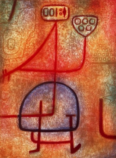 美しいハルディニエール 作： Paul Klee