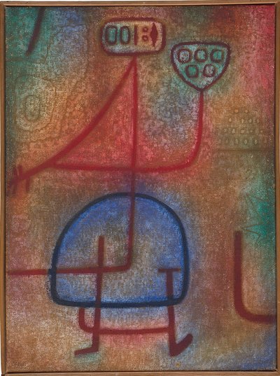 美しい庭師美しい庭師、1939年。 作： Paul Klee