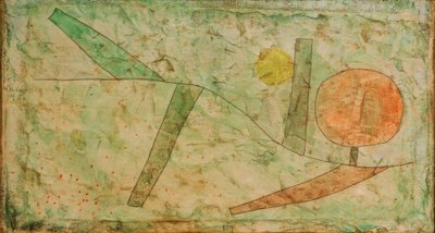 最初の風景 作： Paul Klee