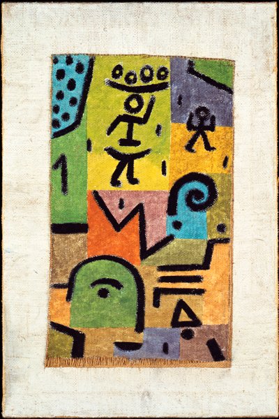レモンの収穫、1937。 作： Paul Klee
