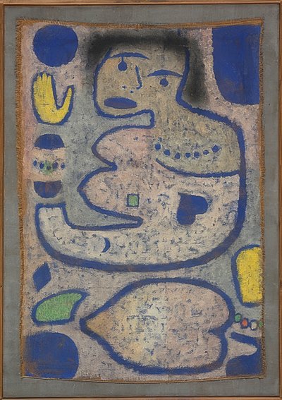 新月のラブソング。 1939 作： Paul Klee