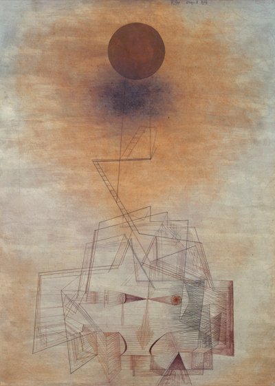 理由の限界、1927年。 作： Paul Klee