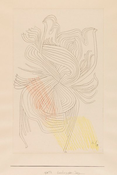 にぎやかなダンス、1930年。 作： Paul Klee
