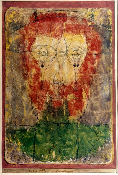 パウル・クレー（1879-1940）によるロモラームの絵画（ec.suiss。）1923（キャンバスに油彩） 作： Paul Klee