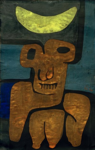 野蛮人ルナ 作： Paul Klee
