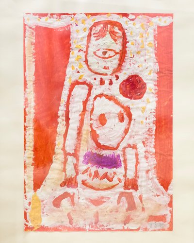 ブローチを持つ少女 作： Paul Klee