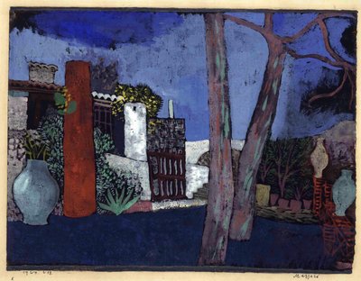 マッツァロ、1924年。 作： Paul Klee