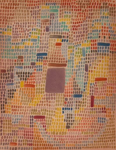 入り口あり 作： Paul Klee