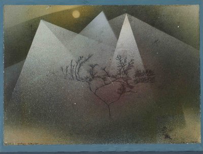 冬の山々冬の山々、1925年。 作： Paul Klee