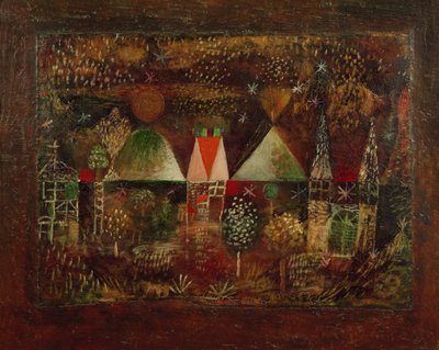 夜のお祭り 作： Paul Klee