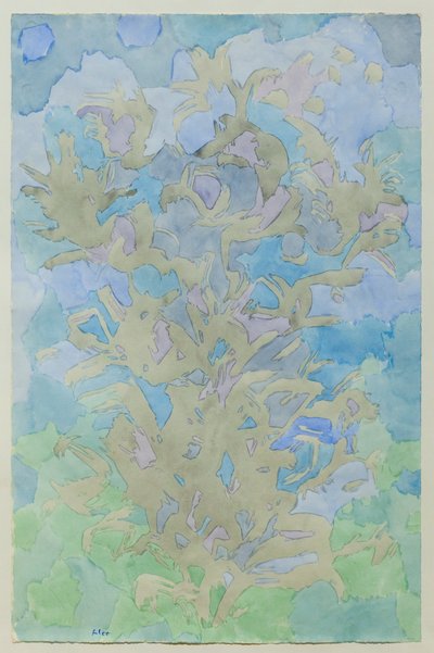 オリーブの木 (Ölbaum) 作： Paul Klee