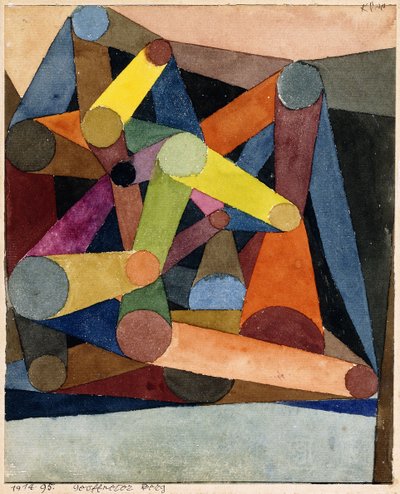 オープンマウンテン 作： Paul Klee