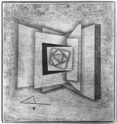 本を開く 作： Paul Klee