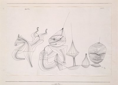 倍音; オベルトーネ 作： Paul Klee