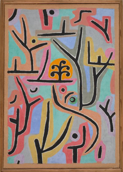 ルの近くの公園。 作： Paul Klee