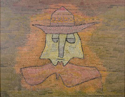 コール牧師、1932年。 作： Paul Klee
