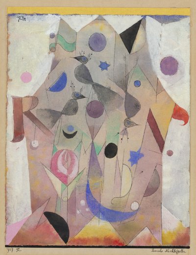 ペルシャナイチンゲール (ペルシャナイチンゲール) 作： Paul Klee