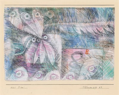 植物 Fig. 8.B., 1925. 作： Paul Klee