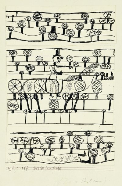 絵文字; 写真碑文 作： Paul Klee