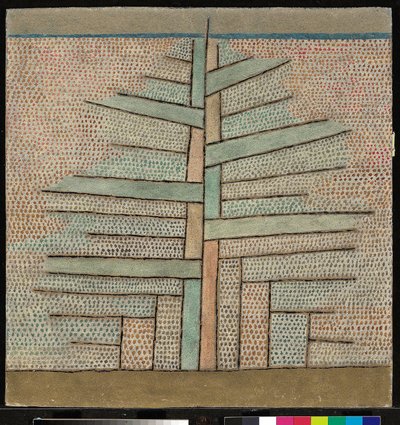 ""Pine"" (mänty) - Paul Kleen (1879-1940) maalaus 作： Paul Klee