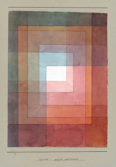 ポリフォニック・ホワイト（ブラン・ポリフォニック・セルティ） 作： Paul Klee