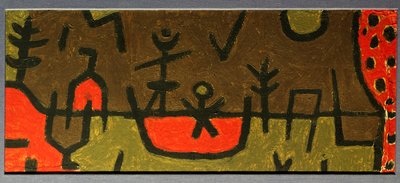 Lampi puistossa 作： Paul Klee