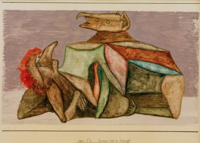 戦いのポップとロック 作： Paul Klee