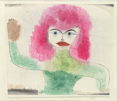 Retrato 作： Paul Klee