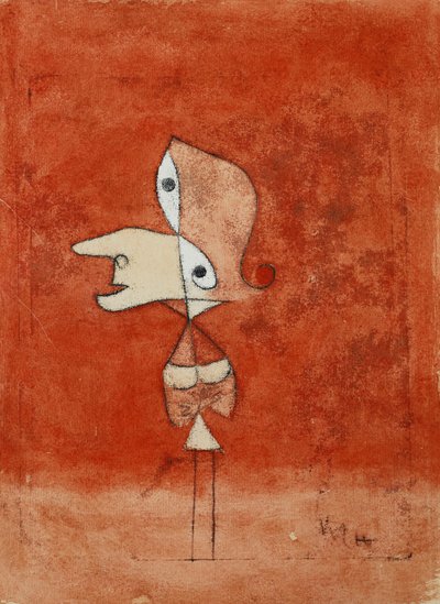 ブリジットの肖像（全身）; ブリジットの肖像（全身） 作： Paul Klee