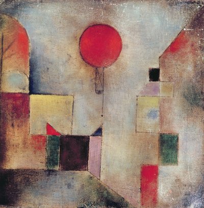赤い風船 作： Paul Klee