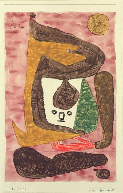 Punainen Käsi 作： Paul Klee