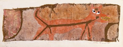 predador vermelho 作： Paul Klee
