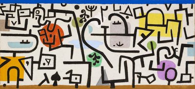 旅のリッチハーバーの写真、1938年。 作： Paul Klee