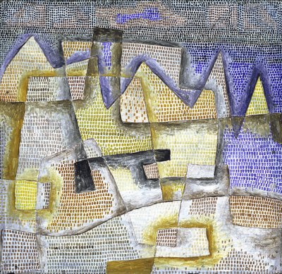 岩だらけの海岸 作： Paul Klee