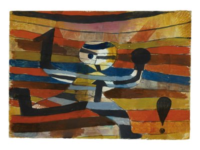 ランナー-フッカー-ボクサー、1920 作： Paul Klee